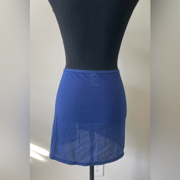 Catalina Blue Sarong Tie Waist - Picture 2 of 3